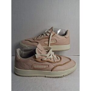 Adidas SC Premiere Pale Pink Leather Lace Up Sneakers Shoes Women US 9.5 READ‎